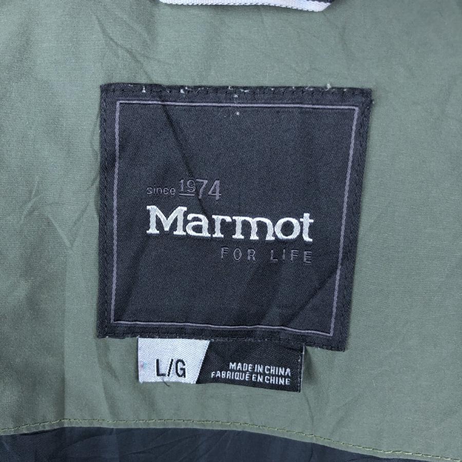 古着 マーモット Marmot フード付き ウインドブレーカー メンズL相当