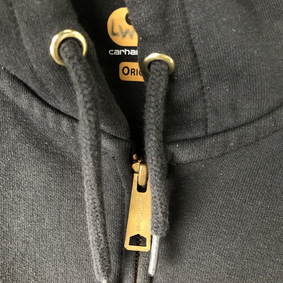 Carhartt（カーハート） 古着 スウェットフルジップパーカー メンズL