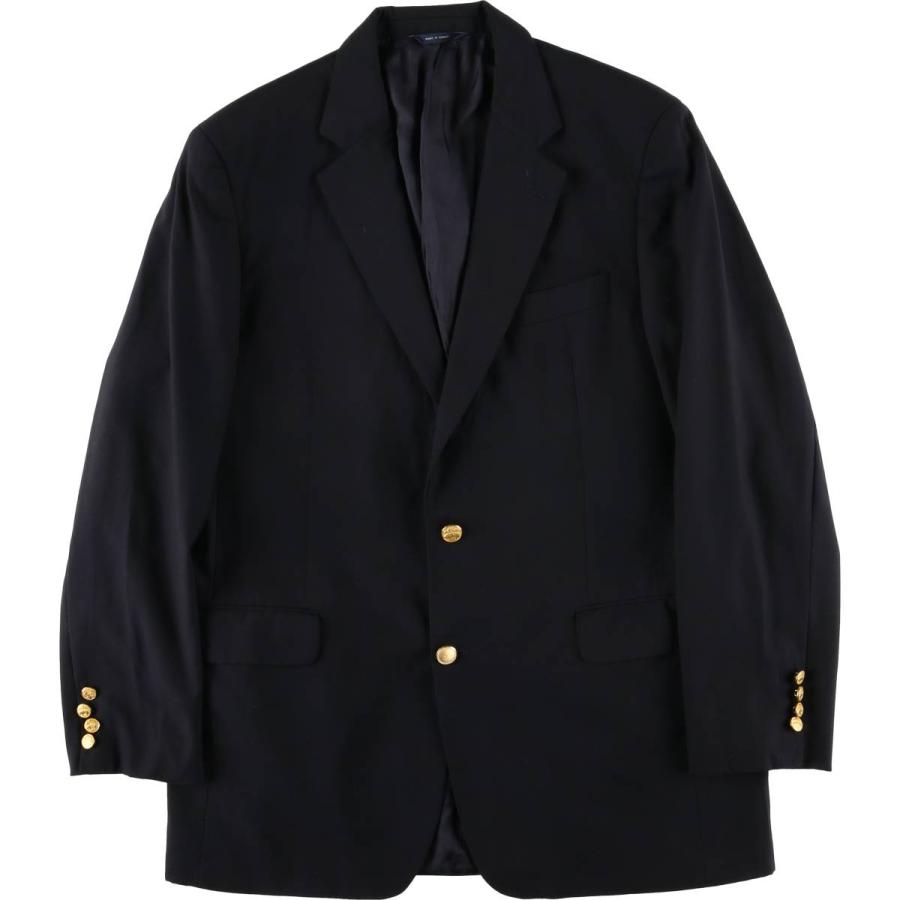 70s USA製 brooks brothers ジャケット M ブレザー BROOKS BROTHERS（ブルックスブラザーズ） 古着 紺ブレザー テーラード