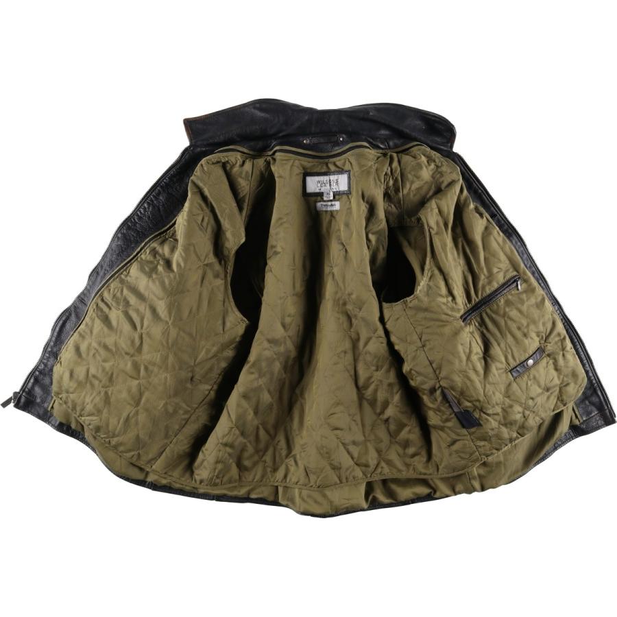 古着 ウィルソンズレザー WILSONS LEATHER M.JULIAN レザーブルゾン