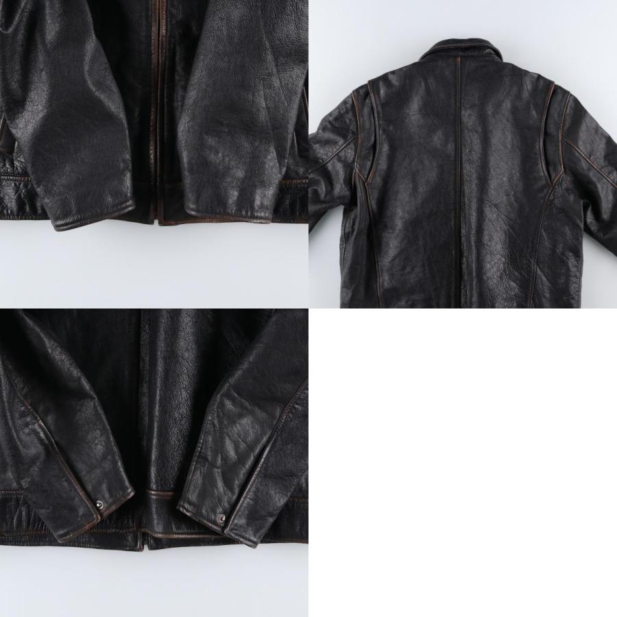 古着 ウィルソンズレザー WILSONS LEATHER M.JULIAN レザーブルゾン