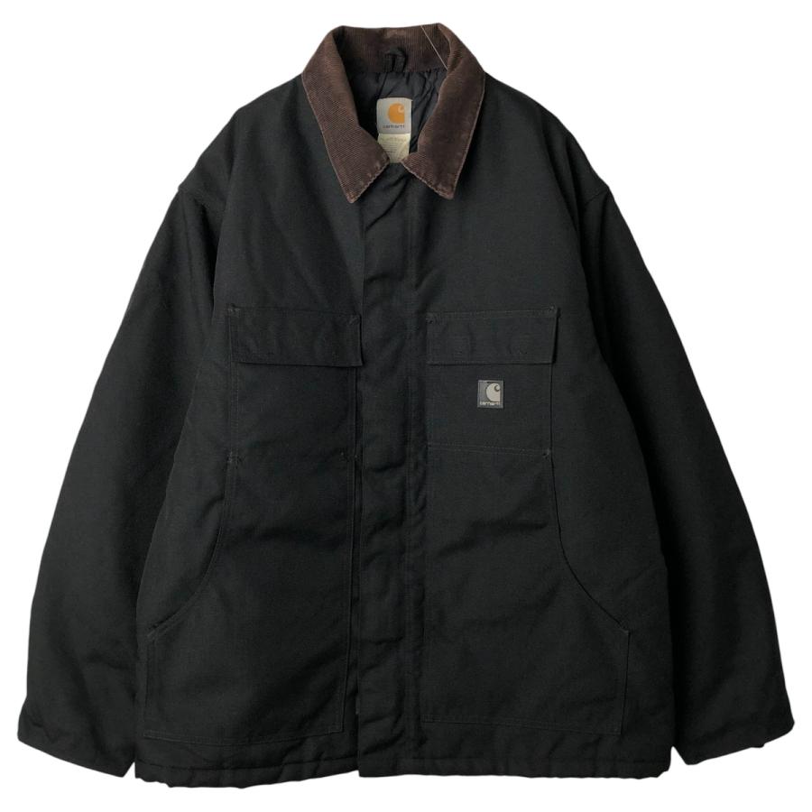 【雰囲気抜群】Carhartt トラディショナルコートワークジャケット L 古着 Carhartt（カーハート） 古着 00年代 トラディショナルコート 中綿入り