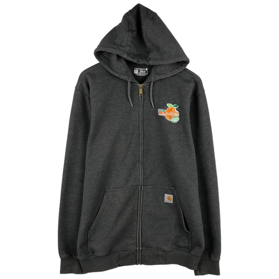 古着 カーハート Carhartt Loose Fit スウェットフルジップパーカー メンズM相当/eaa611669 Carhartt（カーハート） 古着 Carhartt Loose Fit スウェット