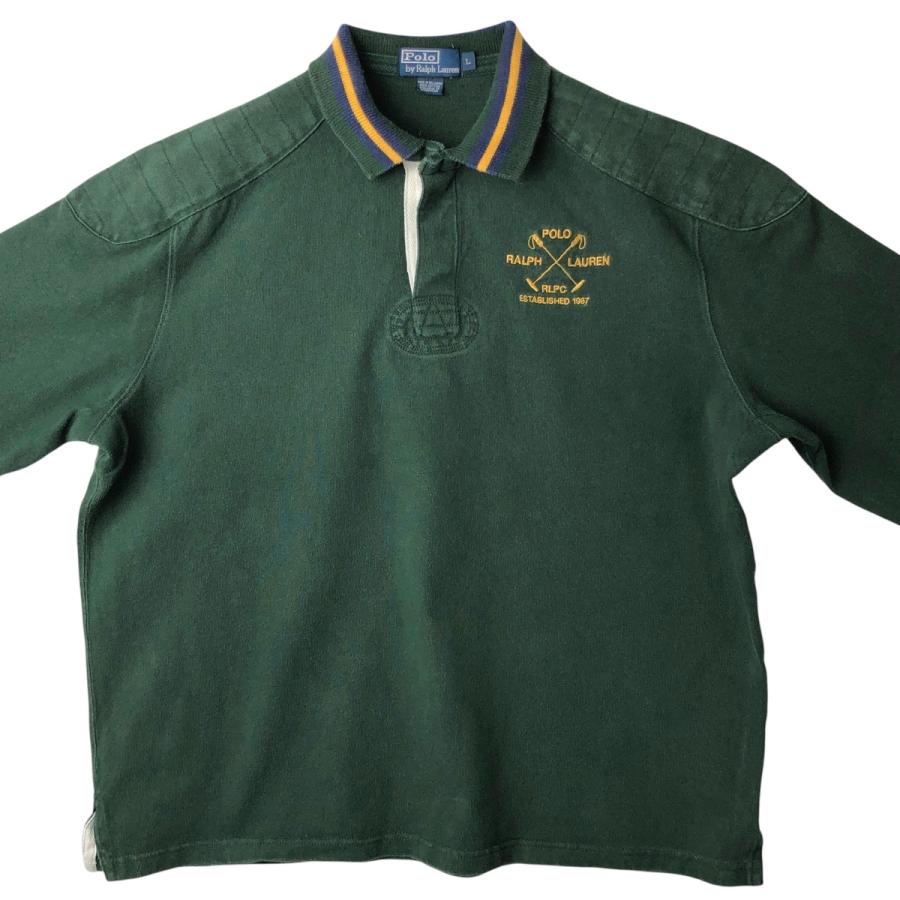 古着 ラルフローレン Ralph Lauren POLO by 長袖 ラガーシャツ メンズL