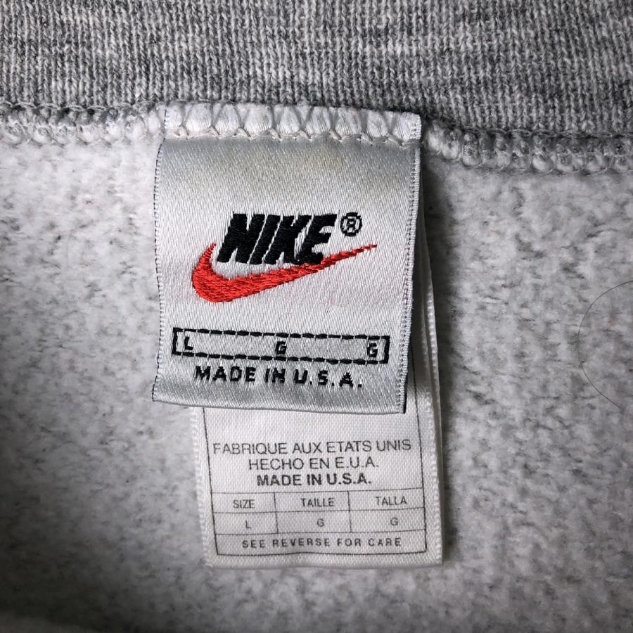 NIKE（ナイキ） 古着 90年代 ワンポイントロゴスウェットシャツ