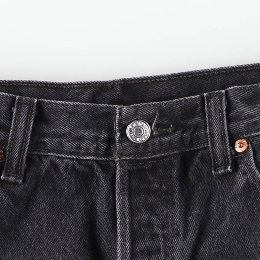 古着 リーバイス Levi's 501-0660 ブラックデニム ストレートデニムパンツ メンズw33相当/eaa612032 Levi's（リーバイス） 古着 Levi's 501-0660 ブラックデニム