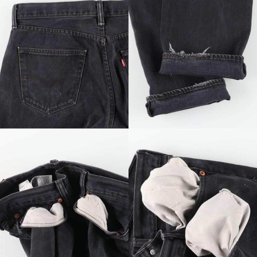 古着 リーバイス Levi's 501-0660 ブラックデニム ストレートデニムパンツ メンズw35相当/eaa612034 Levi's（リーバイス） 古着 Levi's 501-0660 ブラックデニム