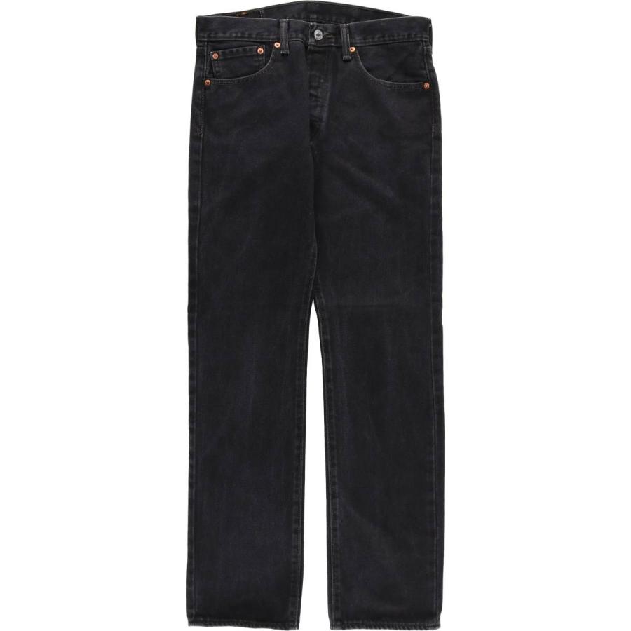古着 リーバイス Levi's 501-0660 ブラックデニム ストレートデニムパンツ メンズw32相当/eaa612036 Levi's（リーバイス） 古着 Levi's 501-0660 ブラックデニム