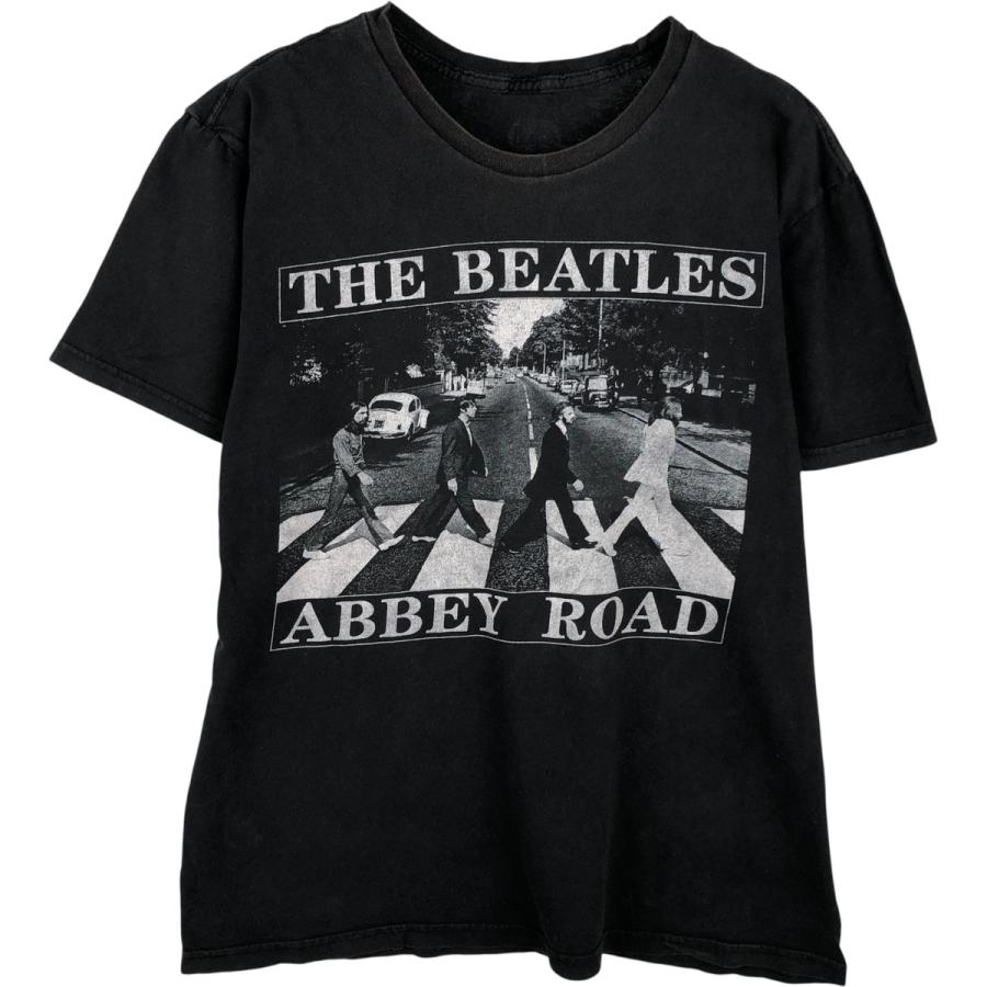 古着 THE BEATLES ビートルズ バンドTシャツ バンT メンズM相当