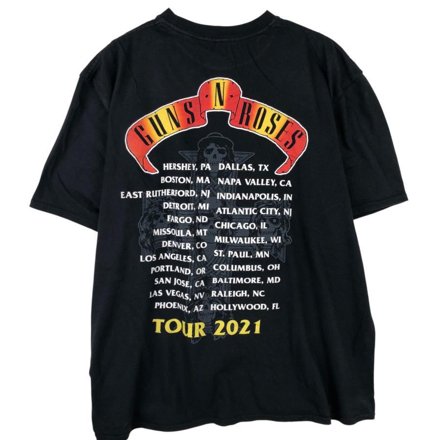 古着 GUNS N' ROSES ガンズアンドローゼズ ドクロ柄 スカル柄 バンドT