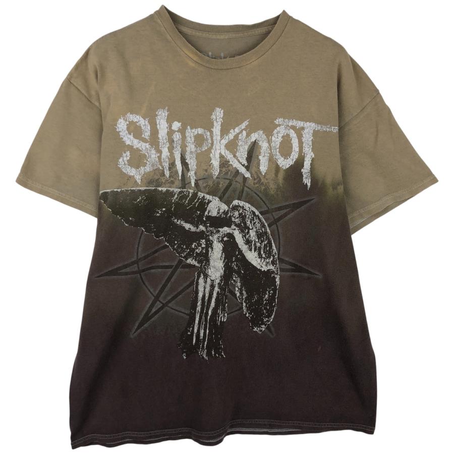 古着 SLIPKNOT スリップノット バンドTシャツ バンT メンズM相当