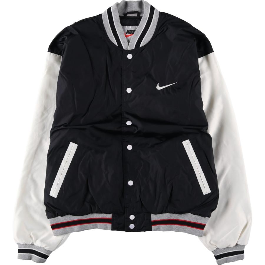 古着 90年代 ナイキ NIKE ナイロンスタジャン アワードジャケット バーシティジャケット メンズL相当 ヴィンテージ/eaa612184 NIKE（ナイキ） 古着 90年代 ナイロンスタジャン アワードジャケット