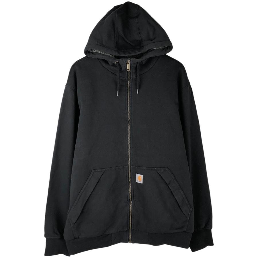 古着 カーハート Carhartt RELAXED FIT スウェットフルジップパーカー メンズXL相当/eaa612294 Carhartt（カーハート） 古着 Carhartt RELAXED FIT スウェット