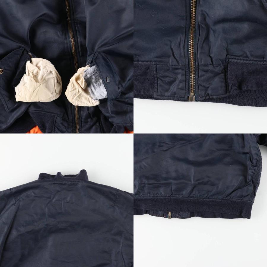 Schott N.Y.C（ショット） 古着 民間品 SCHOTT MA-1タイプ 中綿入り