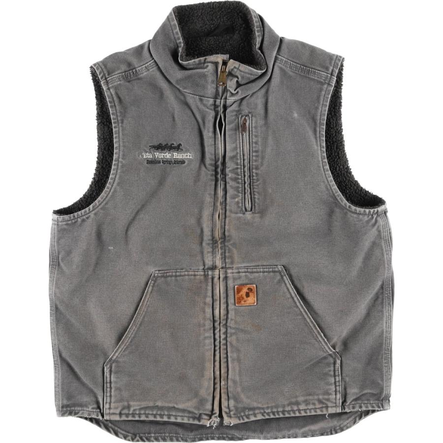 Carhartt（カーハート） 古着 ダックベスト メンズM相当 /eaa612593