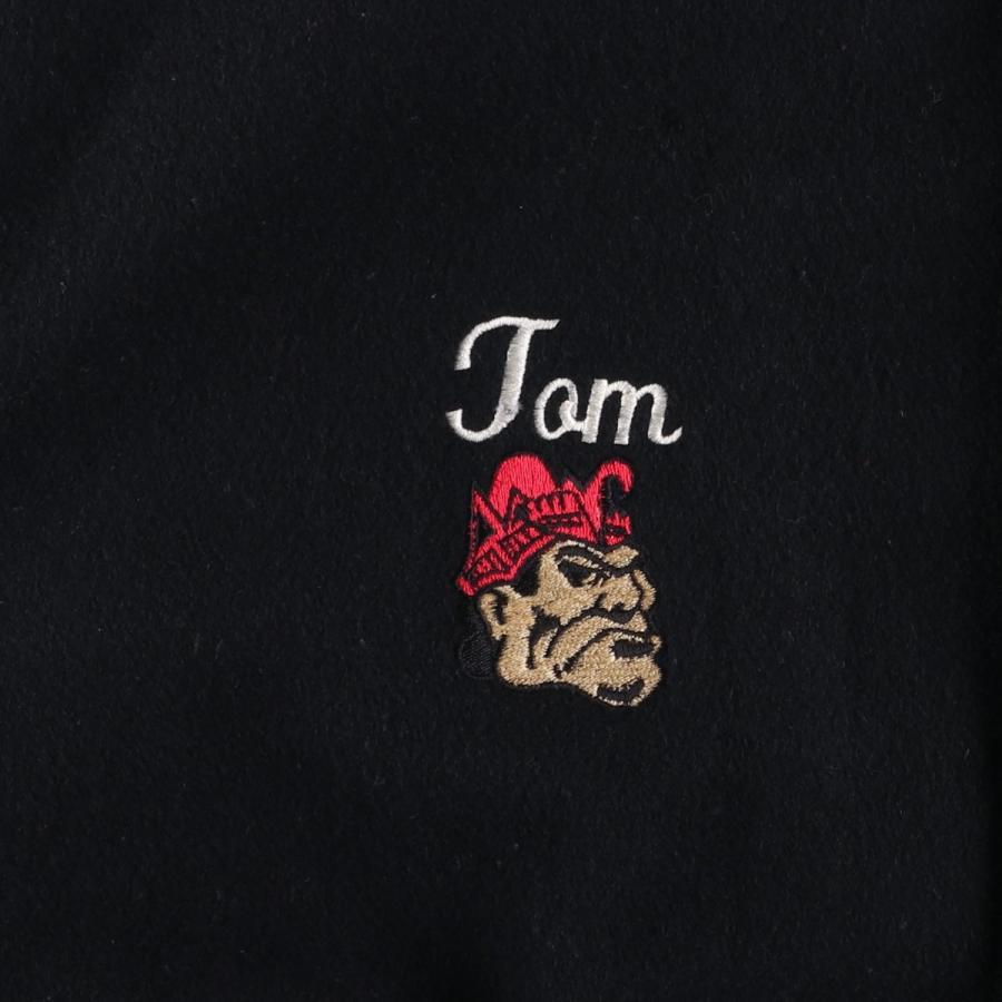 古着 90年代 Golden Bear 袖革ウールボタンスタジャン バーシティ