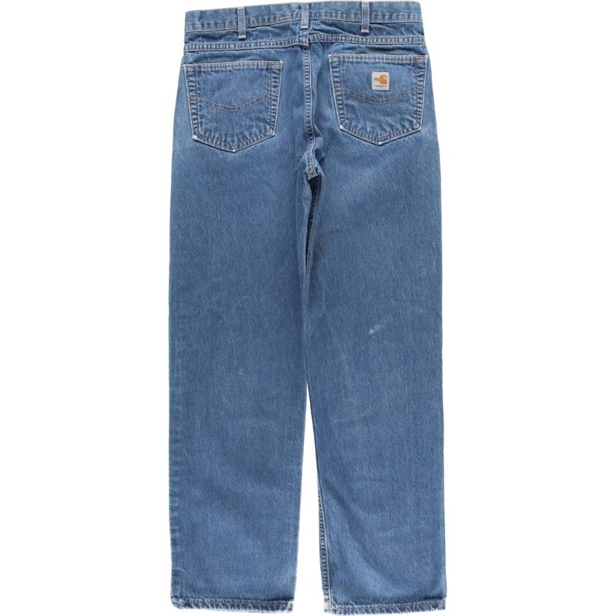 古着 カーハート Carhartt FRシリーズ テーパードデニムパンツ USA製 メンズw34相当/eaa612641 Carhartt（カーハート） 古着 Carhartt FRシリーズ テーパードデニム
