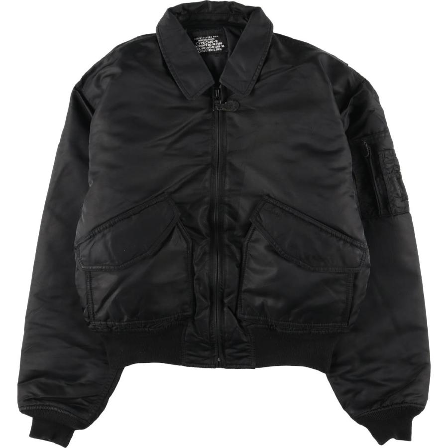 ショット Schott CWU ブラックフライト ジャケット XXL Schott N.Y.C（ショット） 古着 民間品 SCHOTT CWU-R ミリタリー