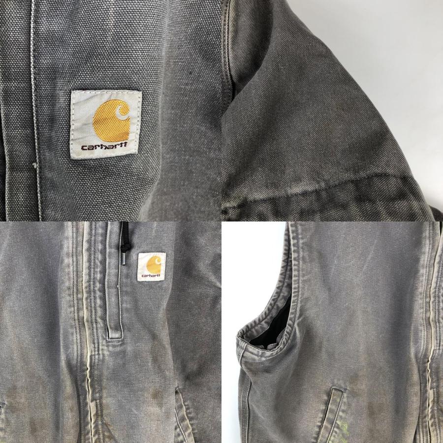 Carhartt（カーハート） 古着 フード付き ダックベスト メンズM相当