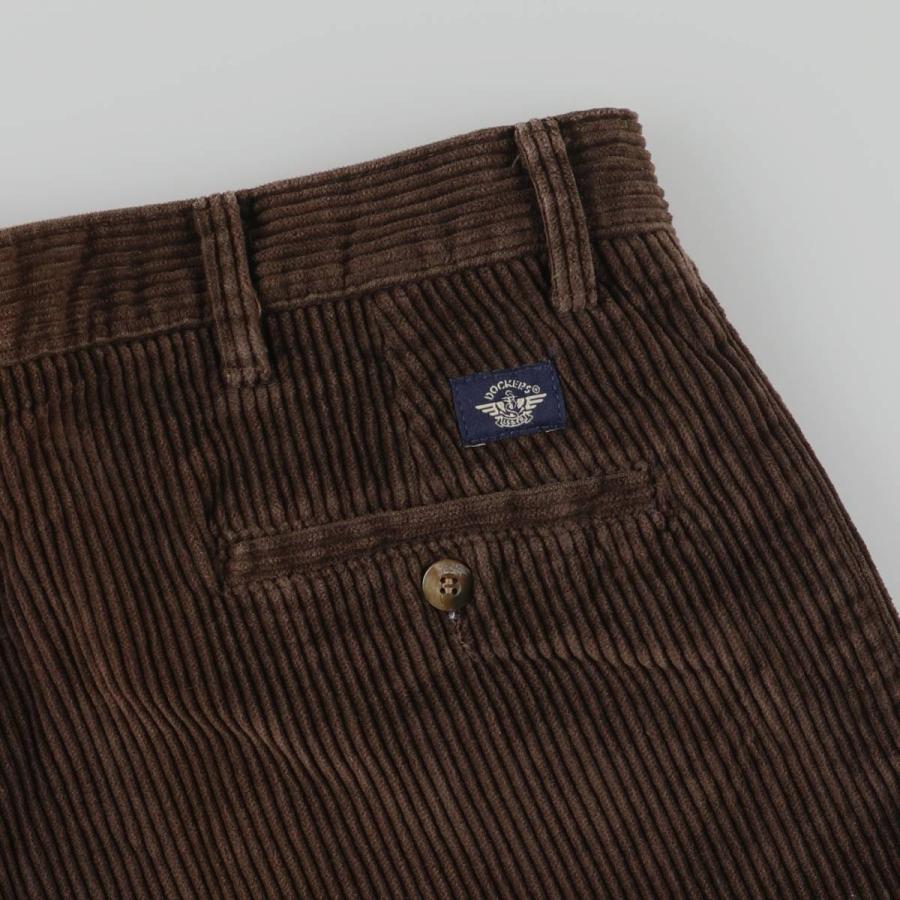 古着 90年代 ドッカーズ DOCKERS khakis ツータック 太畝 コーデュロイ