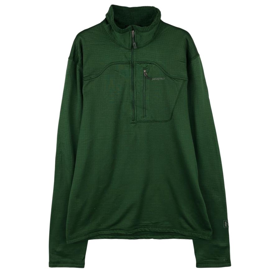 Patagonia レギュレーター R1 プルオーバー グリット ハーフジップ patagonia（パタゴニア） 古着 レギュレーターR1プルオーバー