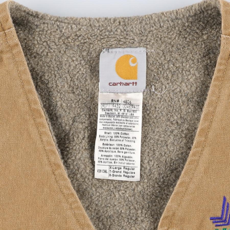 Carhartt（カーハート） 古着 00年代 ダックベスト メンズXL相当