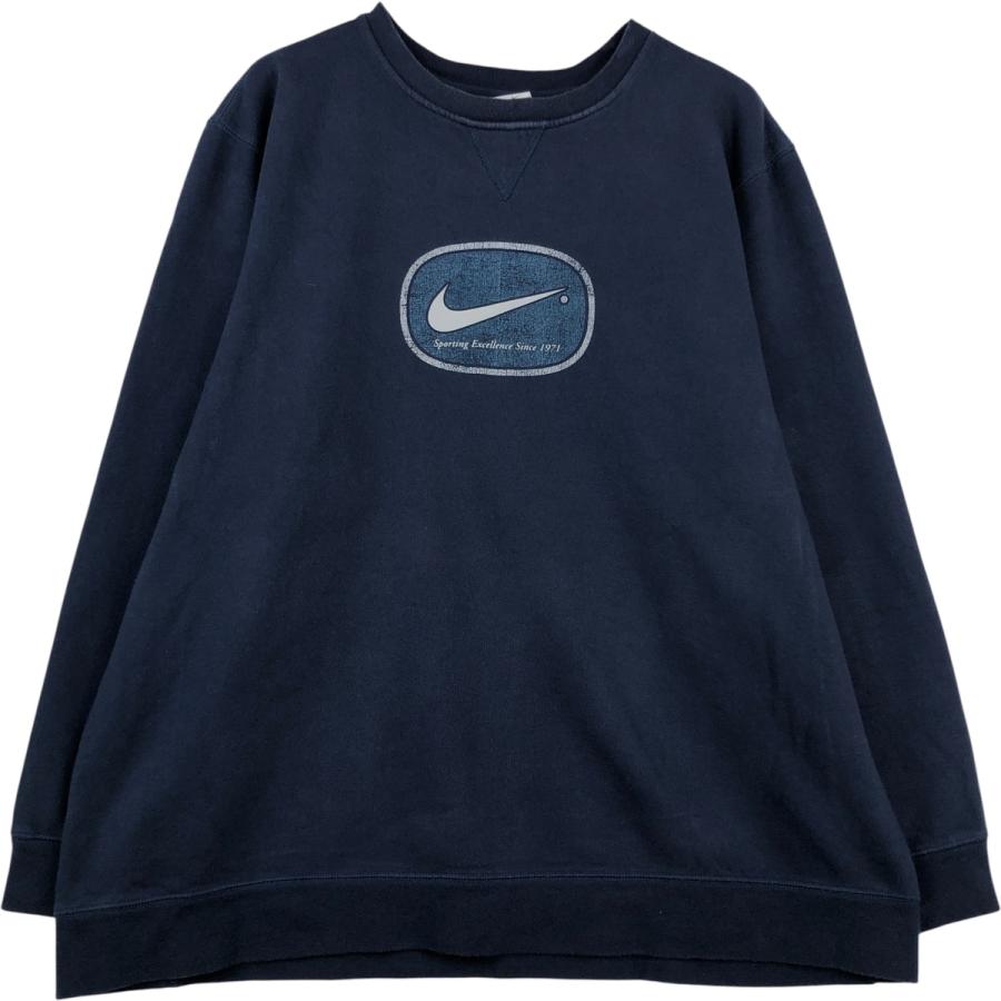 NIKE（ナイキ） 古着 00年代 ロゴスウェットシャツ トレーナー メンズ