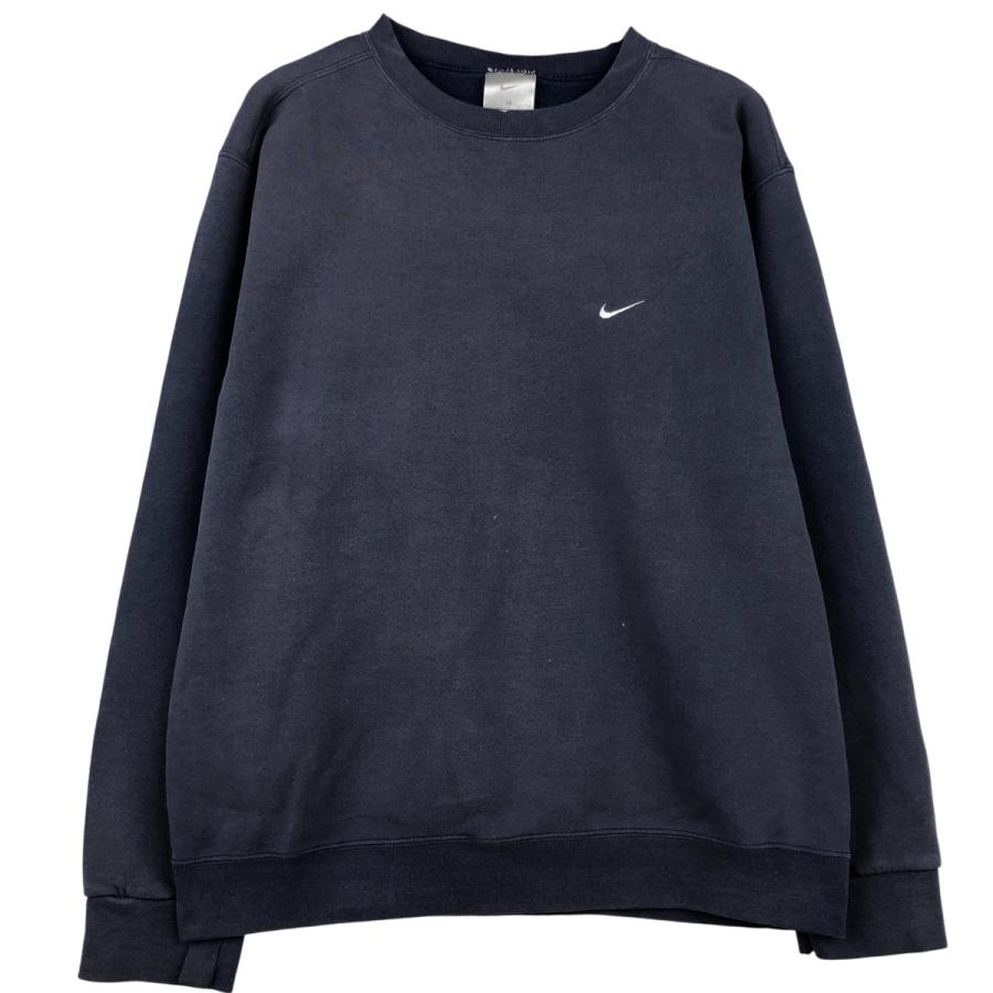 古着 00年代 ナイキ NIKE ワンポイントロゴスウェットシャツ トレーナー メンズM相当/eaa612883 NIKE（ナイキ） 古着 00年代 ワンポイントロゴスウェットシャツ