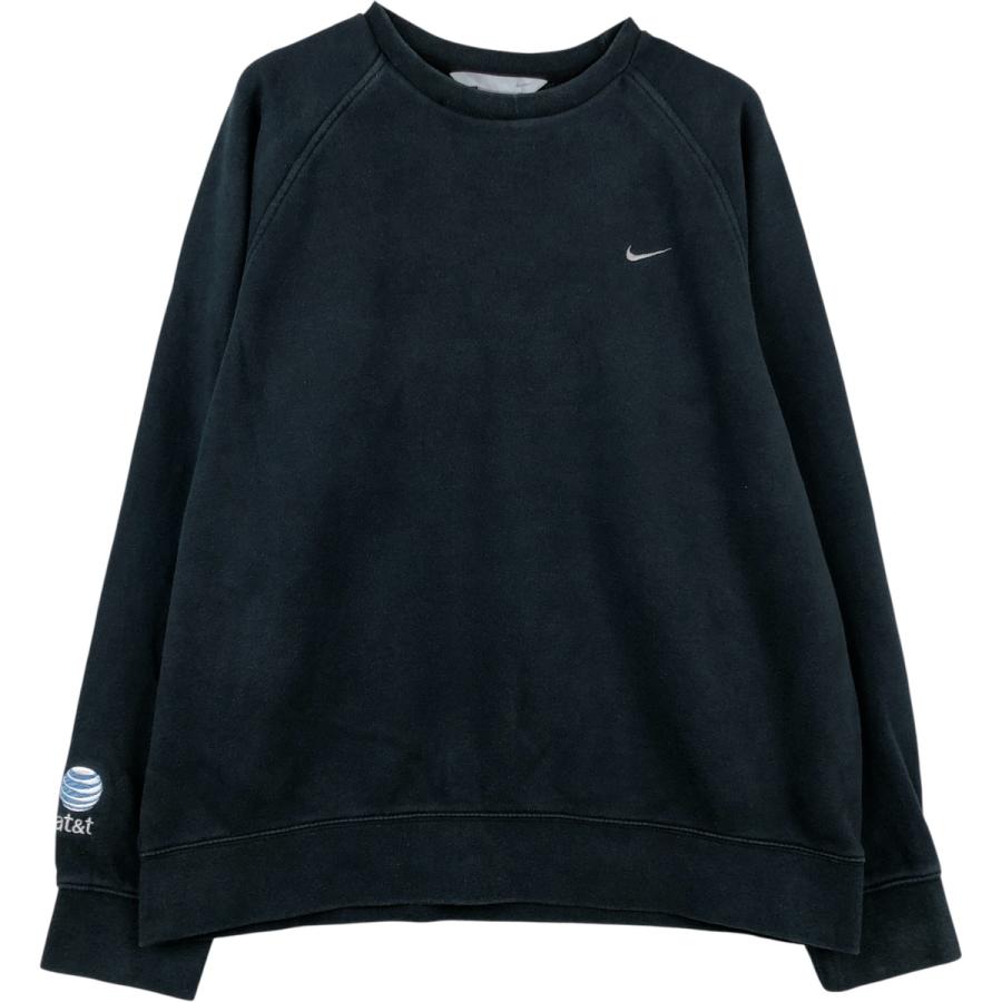 古着 00年代 ナイキ NIKE AT&T ワンポイントロゴスウェットシャツ トレーナー メンズL相当/eaa612888 NIKE（ナイキ） 古着 00年代 NIKE AT and T ワンポイントロゴ