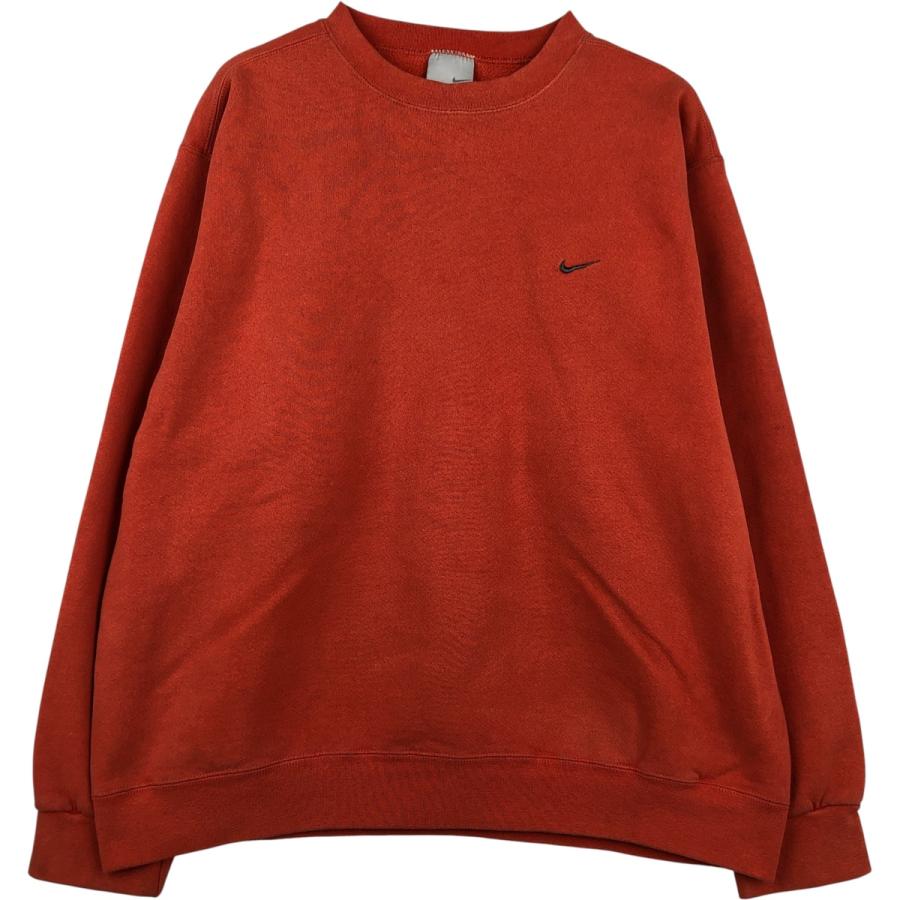 古着 00年代 ナイキ NIKE ワンポイントロゴスウェットシャツ トレーナー メンズL相当/eaa612892 NIKE（ナイキ） 古着 00年代 ワンポイントロゴスウェットシャツ