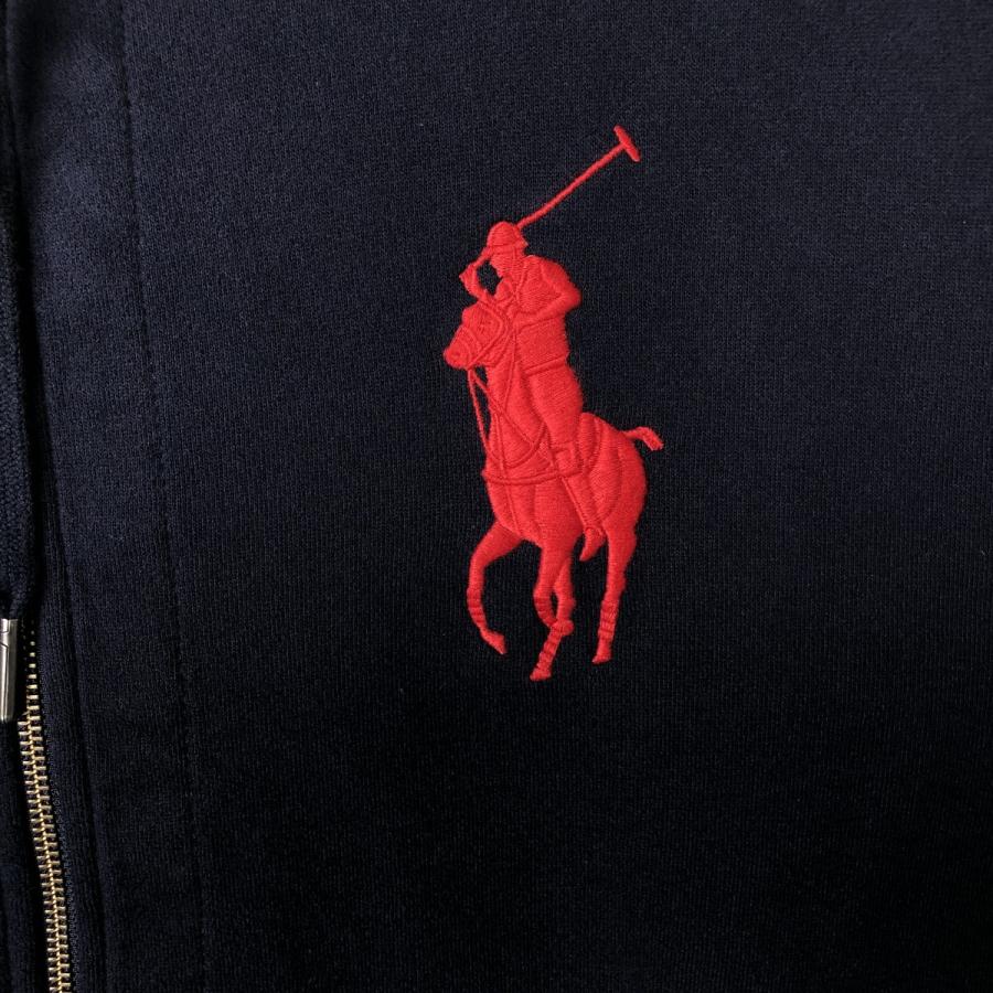 Polo Ralph Lauren ビッグポニージップアップパーカー Y2K 赤 POLO RALPH LAUREN（ポロ・ラルフローレン） ラルフローレン