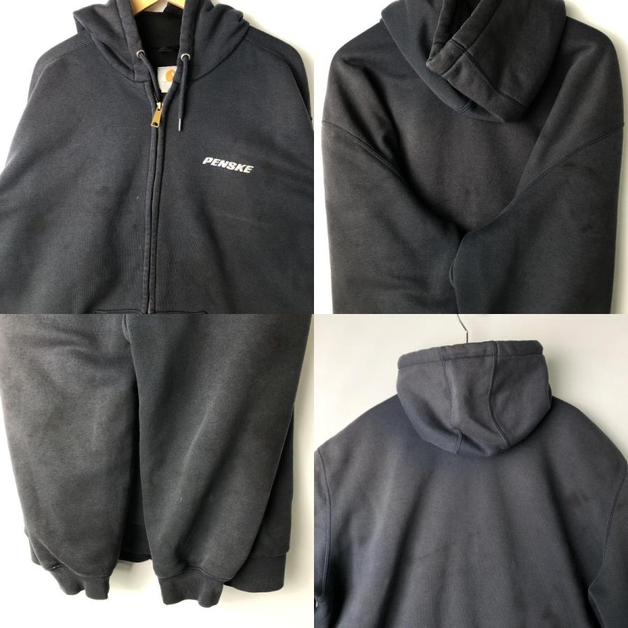 Carhartt（カーハート） 古着 スウェットフルジップパーカー メンズXXL