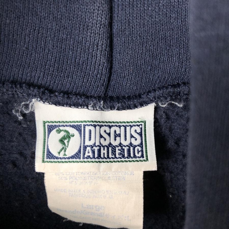 古着 80~90年代 DIscus ATHLETIC カレッジ スウェットプルオーバー