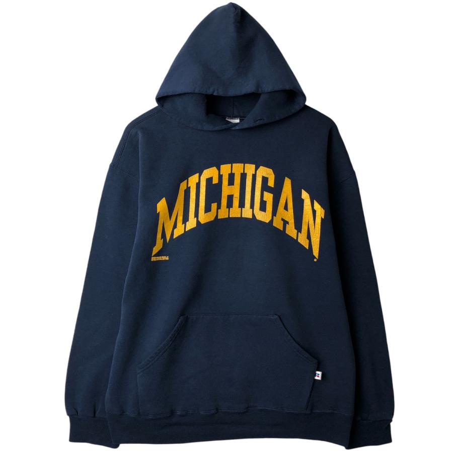 古着 90年代 ラッセル ATHLETIC MICHIGAN ミシガン大学 カレッジ