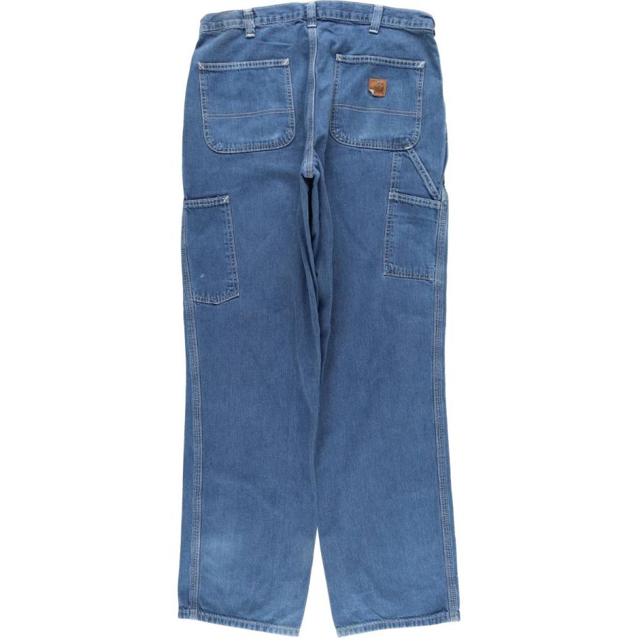 古着 カーハート Carhartt Dungaree Fit デニムペインターパンツ メンズw34相当/eaa613018 Carhartt（カーハート） 古着 Carhartt Dungaree Fit デニムペインター