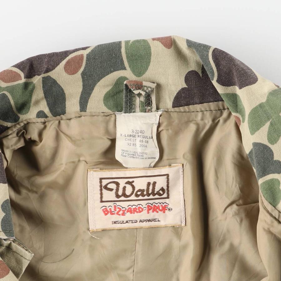 SALE! WALLS ダックハンターカモ　つなぎ　オールインワン　USA製 古着 80~90年代 ウォールズ Walls 迷彩柄 ダックハンターカモ 長袖