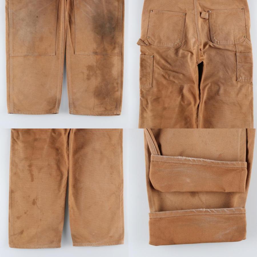 【USA製】Carhartt オーバーオール　ダブルニー 90s USA製 carhartt カーハート ダブルニー ダックオーバーオール