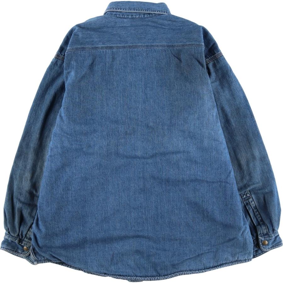 古着 00年代 カーハート Carhartt デニムシャツジャケット メンズXL相当/eaa613141 Carhartt（カーハート） 古着 00年代 デニムシャツジャケット メンズXL