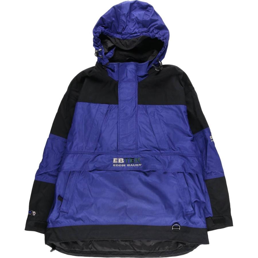 古着 90年代 エディーバウアー Eddie Bauer EBTEK アノラックパーカー メンズXL相当 ヴィンテージ/eaa613148 Eddie Bauer（エディーバウアー） 古着 90年代 Eddie Bauer EBTEK