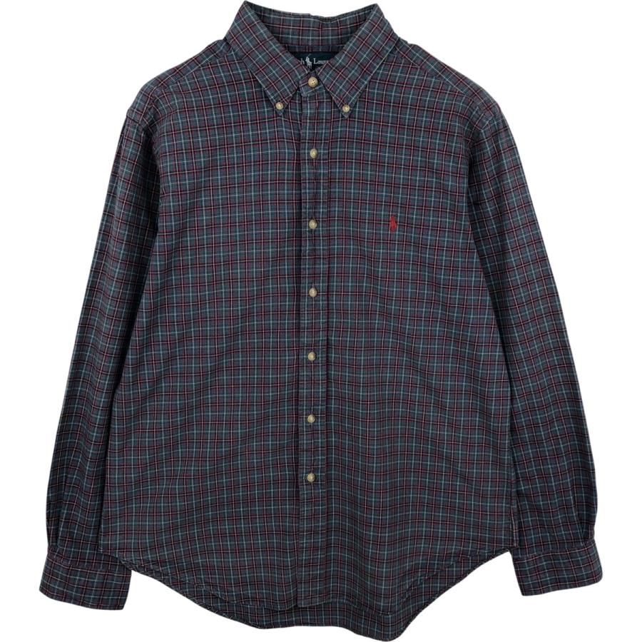 Polo by Ralph Lauren 長袖チェックシャツ 古着 ラルフローレン Ralph Lauren CLASSIC FIT クラシックフィット