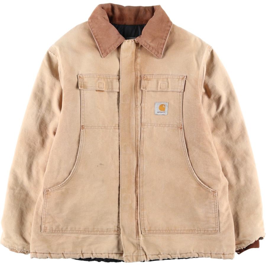 古着 カーハート Carhartt トラディショナルコート ダックワークジャケット メンズL相当/eaa613321 Carhartt（カーハート） 古着 トラディショナルコート ダックワーク