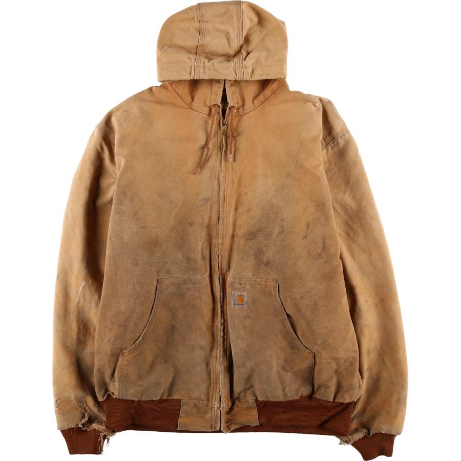 Carhartt（カーハート） 古着 アクティブジャケット ダックフルジップ