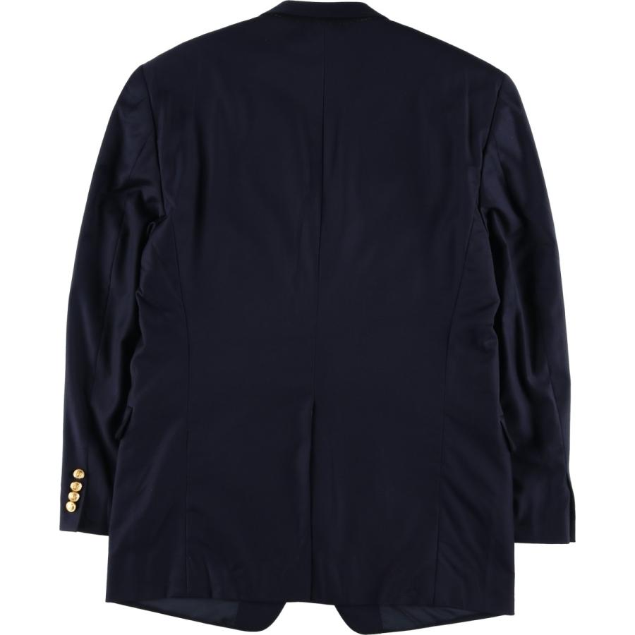 古着 ラルフローレン Ralph Lauren LAUREN ローレン 紺ブレザー