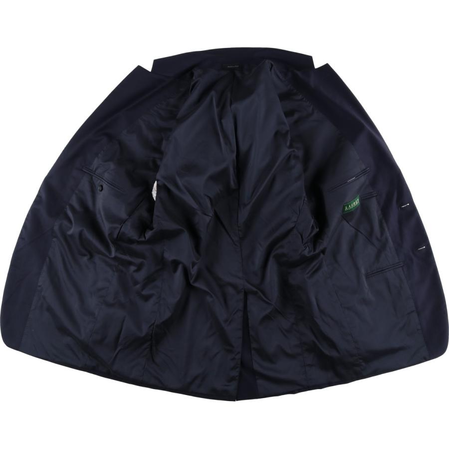 古着 ラルフローレン Ralph Lauren LAUREN ローレン 紺ブレザー