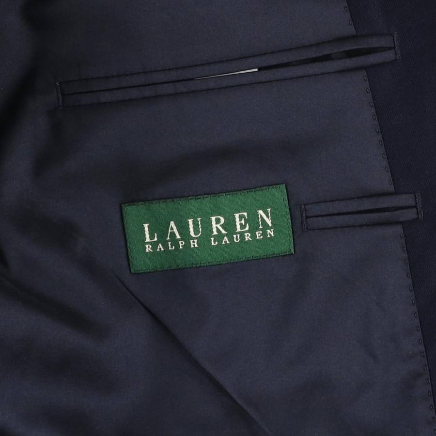 古着 ラルフローレン Ralph Lauren LAUREN ローレン 紺ブレザー