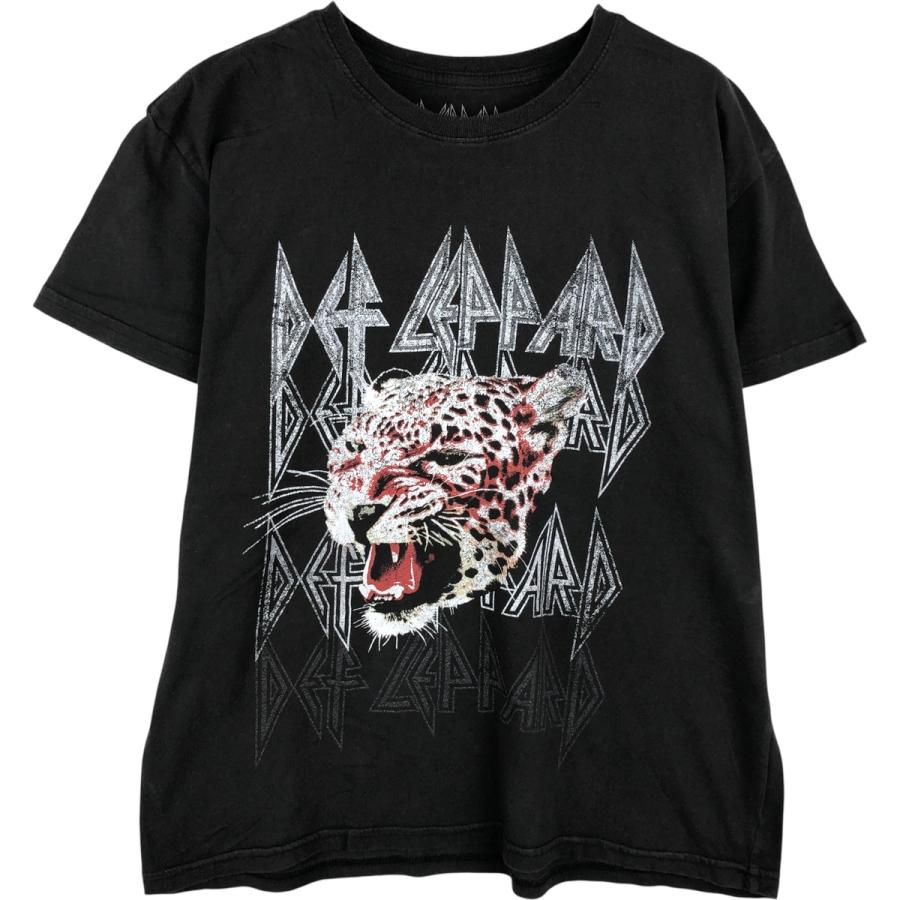古着 DEF LEPPARD デフレパード レオパード柄 ヒョウ柄 バンドTシャツ