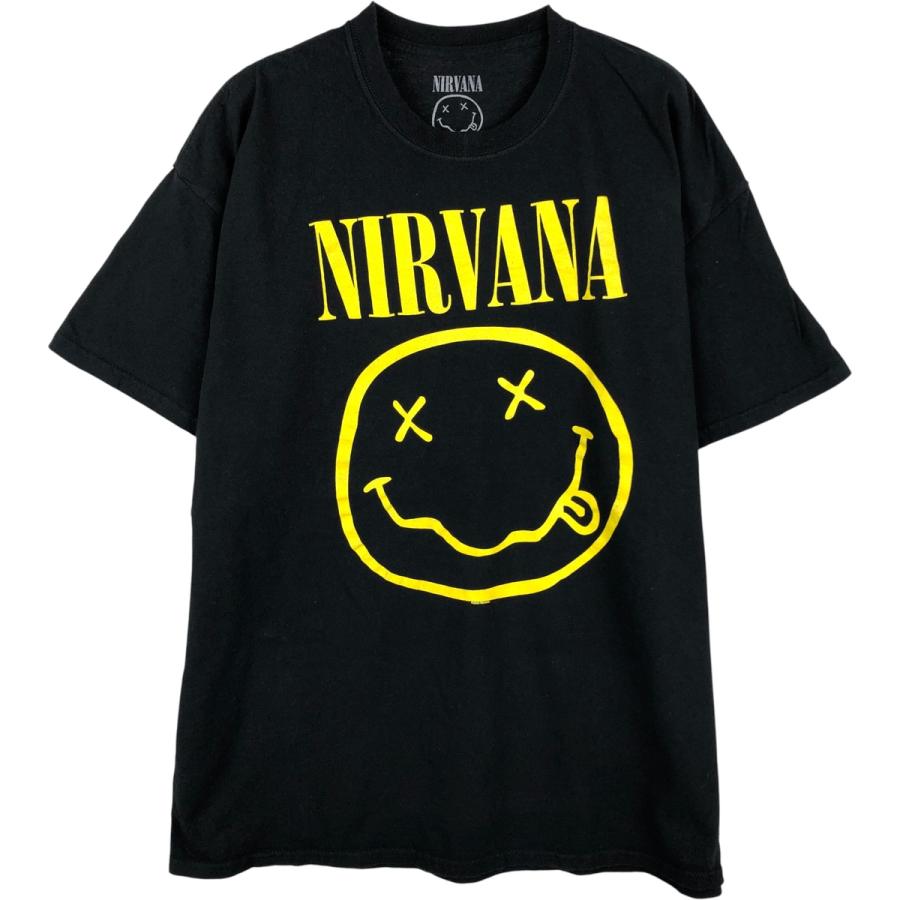 古着 NIRVANA ニルヴァーナ バンドTシャツ バンT メンズXL相当