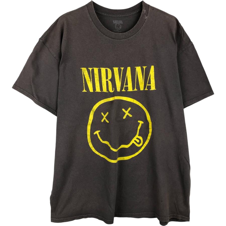 古着 NIRVANA ニルヴァーナ バンドTシャツ バンT メンズXL相当