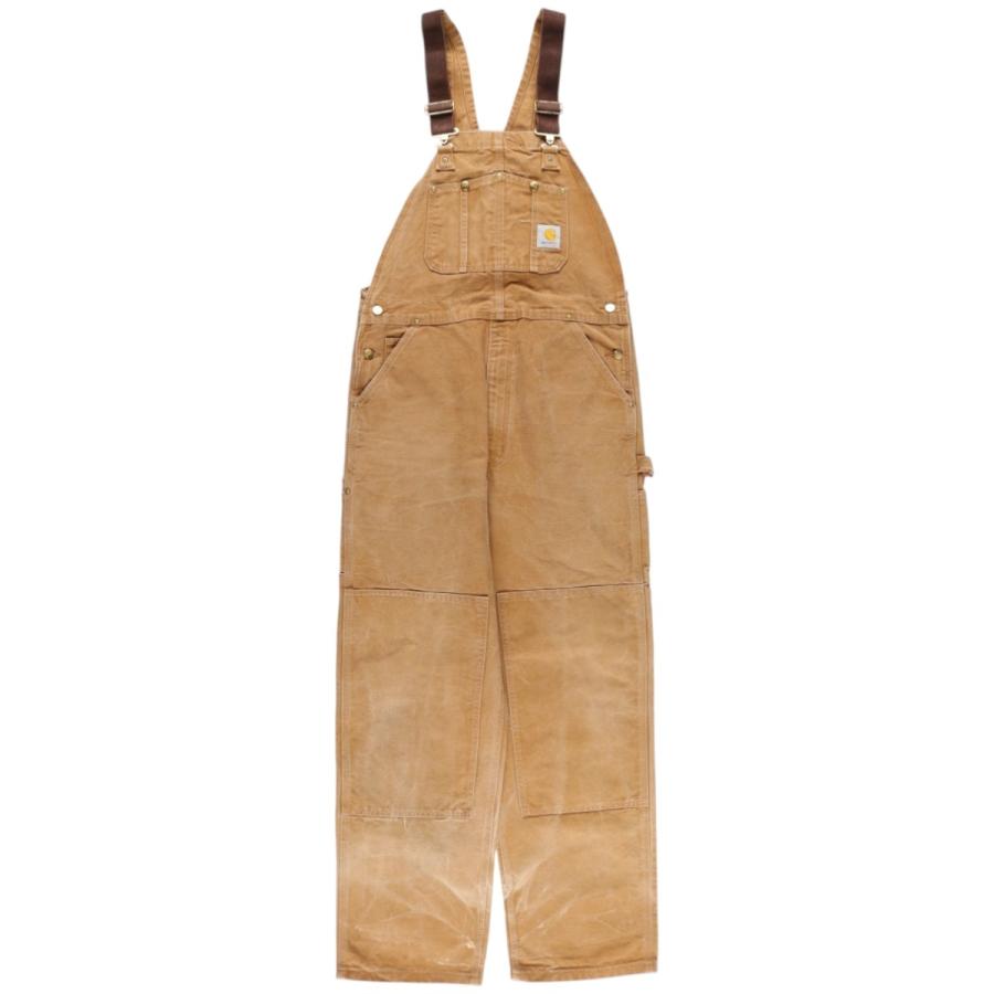 carhartt カーハート オーバーオール 60s 70s ダブルニー Carhartt（カーハート） 古着 00年代 ダブルニー ダック