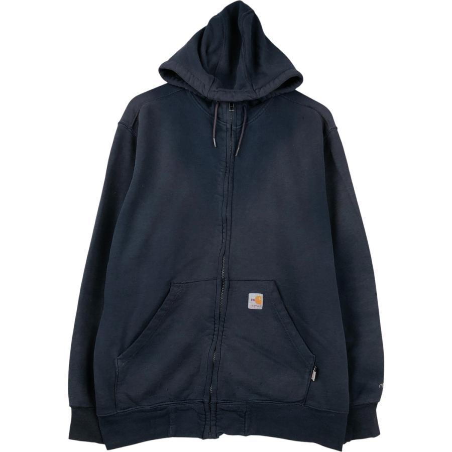 古着 カーハート Carhartt スウェットフルジップパーカー メンズXL相当 Carhartt（カーハート） 古着 スウェットフルジップパーカー メンズL